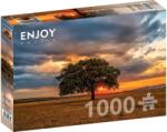 Enjoy Puzzle Puzzle 1000 piese Enjoy - Leaves Eclipse (5949194020652) Puzzle