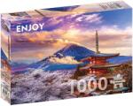Enjoy Puzzle Puzzle 1000 piese Enjoy - Fuji Mountain in Spring, Japan (1368) Puzzle
