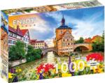 Enjoy Puzzle Puzzle 1000 piese Enjoy - Bamberg Old Town, Germany (5949194020959) Puzzle