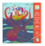 DJECO Joc creativ de razuit Fauna marina, Djeco (BO-DJ09714)