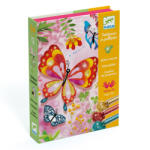 DJECO Joc creativ cu sclipici Fluturi, Djeco (BO-DJ09503)