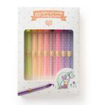 DJECO Set 10 pixuri cu gel culori pastelate si neon, Djeco (BO-DD03779)