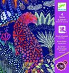 DJECO Joc creativ de razuit Natura luxurianta, Djeco (BO-DJ09728)