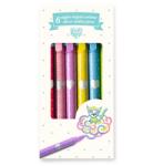 DJECO Set 6 carioci contur argintiu, Djeco (BO-DD03798)