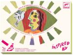 DJECO Atelier creativ Cap patrat Inspired by Picasso, Djeco (BO-DJ09386)