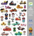 DJECO Abtibilduri metalice Vehicule, Djeco (BO-DJ09287)