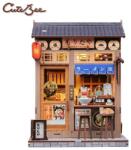 CuteBee Morita-Ya - DIY Miniature House Kit cu LED (6975436180890)