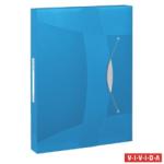 Esselte Vivida Jumbo mapa cu elastic 40 mm A4 albastru (624047)