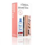 L'Oréal Eye Look Good Beauty Fix Set L'Oreal Paris: L'Oreal Paris, Cleansing, Micellar Water, For All Skin Types, 95 ml + Paradise Extatic, Volumizing, Mascara, Black, 6.4 ml + Le Khol By Superliner, Kohl Eye