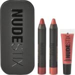 Nudestix Set Nudestix: Red Hot Lips Mini Kit Royal, Cream Lipstick, Burgundy, 2.5 ml + Red Hot Lips Mini Kit Royal, Cream Lipstick, 04, Nude, 2 ml (50505)