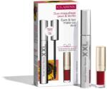 Clarins Set Clarins: Wonder Volume, Volumising, Mascara, Black, 8 ml + Lip Confort, Lip Oil, 03, 7 ml (118080)