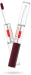 PUPA Pupa, Made To Last, Paraben-Free, Long-Lasting, Liquid Lipstick, 017, Red Wine, Duo, 4 ml (79958)