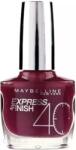 Maybelline Maybelline, Express Finish 40 Seconds, Nail Polish, Nr. 310, Acid Plum, 10 ml (53545)