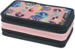 Herlitz Penar Herlitz echipat, 31 piese, 3 fermoare, dimensiune 19 x 11, 5 x 7 cm, motiv Fancy Peacock (4008110350394) Penar