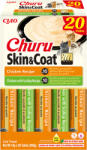 Inaba Foods Churu Skin & Coat pentru pisici, cu aromă de pui