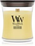 WoodWick Yuzu & Vetiver lumânare parfumată cu fitil din lemn 85 g