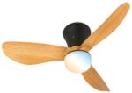 Brilo - Ventilator de tavan LED dimabil LUFITO LED/15W/230V 3000/4000/6000K bej+telecomandă (BL2364)
