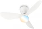 Brilo - Ventilator de tavan LED dimabil LUFITO LED/15W/230V 3000/4000/6000K alb + telecomandă (BL2363)