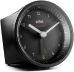 Braun Ceas de perete Braun BC07B-DCF, negru, cu alarma crescatoare si functie snooze (BC07B-DCF)