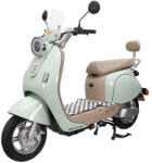 RURIS Scuter electric retro RURIS PILOT SX790 VERDE RETRO, 800W, autonomie pana la 70 km, 2 locuri, viteza 25 km h (79000SXV26a)