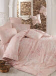  L' essential Maison Ranforce Single Quilt Cover Set Pink Salmon White Elena - Pink (172PRL2114)