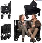 Kik Cărucior de transport pliabil LUARO cu șezut și spătar (KX2810)