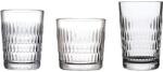  Hermia Glass Set (18 Pieces) Transparent Rain 18