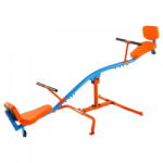 VivaTechnix Balansoar pentru copii, 2 locuri, Otel, Rotatie 360 grade, Capacitate max 136 kg, 2640 x 930 x 710 mm (YGDZDQQBJS2R7NUCQ001V0) Balansoar bebelusi