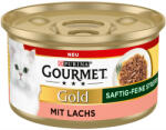 Gourmet 24x85g Gourmet Gold Succulents Delight finom csíkok lazac nedves macskatáp