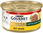 Gourmet 24x85g Gourmet Gold Succulents Delight finom csíkok csirke nedves macskatáp