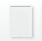  Wallity Frame White White A4