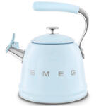 SMEG Ceainic cu fluier Smeg CKLW2001PB, 2, 3 l, Inducție, Mâner care nu se încălzește, Oțel, Albastru pastel (CKLW2001PG)