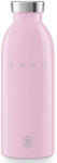 Smeg Sticla termos SMEG Clima 50's Style WBF01PK, 500 ml, Inchidere ermetica, Pereti dubli, Otel inoxidabil 18/8, Roz (WBF01PK)
