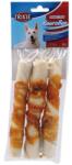 TRIXIE DentaFun delicatesă piele de bivol acoperită cu carne de rață, rulouri 3 buc 140g (G14-31373)