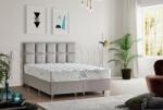  Hanah Home Fehér-kék Táskarugós RollPack Matrac 90x190 Egyszemélyes méret