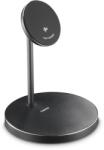 Hama Wireless Qi2 Charger, Inductive Fast Charging, Charging Station Stand, 15 W (HAMA-201737)