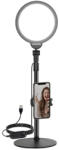 Neewer R06 18 cm-es kerek LED-es telefonos szelfikészlet