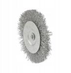 Mastertool Drótkorongkefe, oldalra szerelhető, fúrógéphez fonott drót Ø 75 mm (19-9807)
