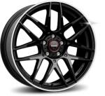 MOMO Janta aliaj MOMO COMPETIZIONE GLOSSY BLACK POLISHED 7.5X17 5X114.3 ET40 72.3 - safewheels
