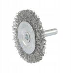 Mastertool Drótkorongkefe, oldalra szerelhető, fúrógéphez fonott drót Ø 50 mm (19-9805)