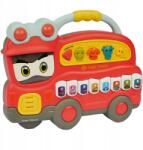 Tjal Zenélő busz kisgyermekeknek, piros (202368)