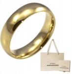 Blingart Női gyűrű, aranyozott, 316L acél (SO009#15-S)