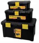 Mastertool szerszámosláda készlet 3 darabos műanyag zárakkal 12, 5"/16"/19, 5 (79-2000)