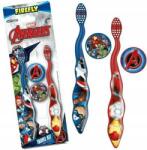 Marvel Kézi fogkefe x2 Avengers +3 Soft rátétek (8411847181)
