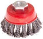 Mastertool Elülső drótkefe fonott drót Ø 65 mm M14 (19-7006)