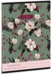 Ars Una A5 leckefüzet Flowery green (5535) 26 (50845354)