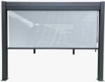 Solarii Oltenia Parasolar Lateral Pentru Pergola 374x216cm