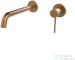Wellis Altona fali mosdó csaptelep belső egységgel, brushed rosegold ACS0437 (ACS0437)