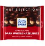 Ritter SPORT Ritter Keserűcsokoládé mogyoróval 100g (4000417702005)