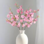 ROLLWAY 3 db Tavaszi Cseresznyevirág Ág 80cm Mesterséges Sakura Dekoráció